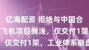 亿海配资 拒绝与中国合作后，俄大飞机项目搁浅，仅交付1架，工业体系崩盘