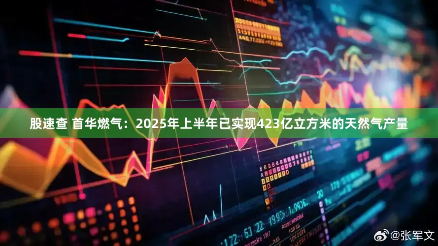 股速查 首华燃气：2025年上半年已实现423亿立方米的天然气产量